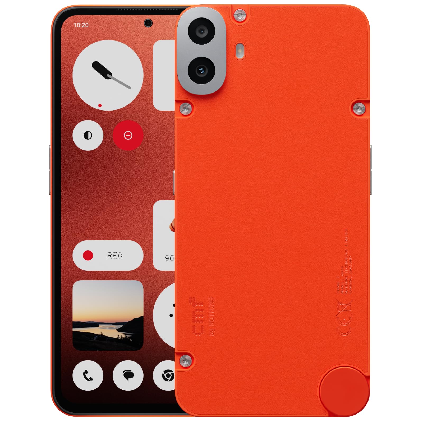 cmf PHONE1 オレンジ　128GB CMF Phone 1 8+128GB - Unlocked smartphone with 50 MP Sony